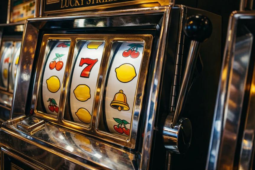 Un joueur furieux urine sur une machine à sous